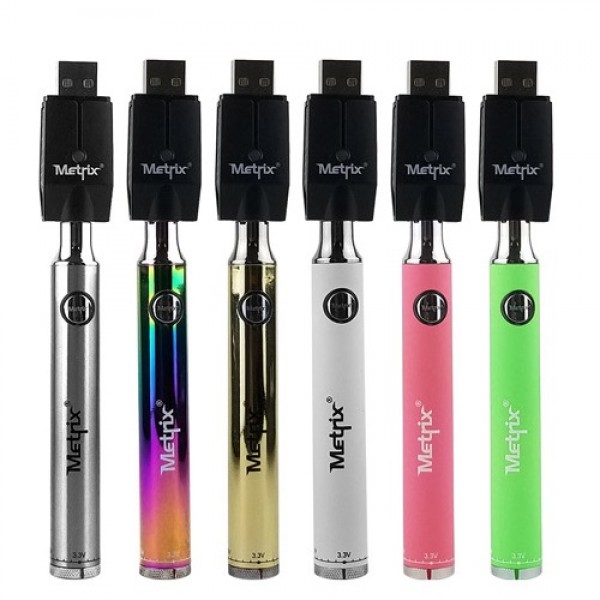 Metrix Vape Pen 900mAh Battery Metrix Twist Slim Pen